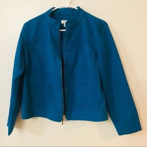 Christopher & Banks Bright Blue Business Jacket